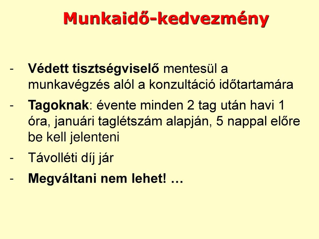 A Kollekt V Munkajog Rendszere Ppt Let Lteni